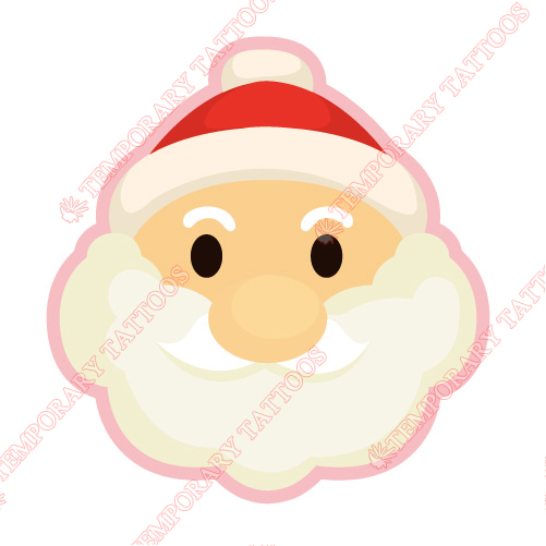 Christmas Customize Temporary Tattoos Stickers NO.3839